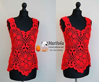 Download crochet red top with motif pattern: crochet red top with motif pattern - marifu6a file in ePub
