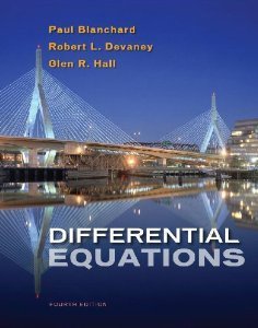 Read Online Differential Equations Chapter 1-6 w/ Student Solutions Manual   DE Tools CD-ROM - Paul Blanchard file in PDF