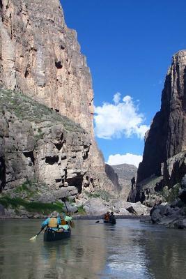 Download On Canoes in Mariscal Canyon Big Bend U S National Park, Texas: Blank 150 Page Lined Journal for Your Thoughts, Ideas, and Inspiration -  file in PDF