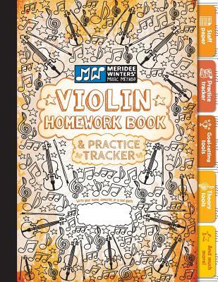 Download Violin Homework Book and Practice Tracker (Orange) - Meridee Winters file in PDF