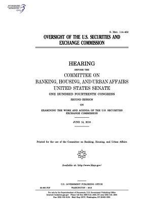 Download Oversight of the U.S. Securities and Exchange Commission - U.S. Congress | PDF