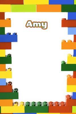 Read Online Amy: Personalized Building Brick Blood Sugar Diet Diary Journal Log Featuring 120 Pages 6x9 -  file in ePub