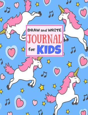 Read Online Draw and Write Journal for Kids: Cute Unicorn Matte Cover Design for Drawing, Creative Writing, Doodling, Creating Your Own Story, Illustration Book and Diary (Perfect Gift for Kids, Girls, Teens, Tweens and Women) Large 8.5 x 11 with White Interior - Yandel Morales Crafts file in PDF